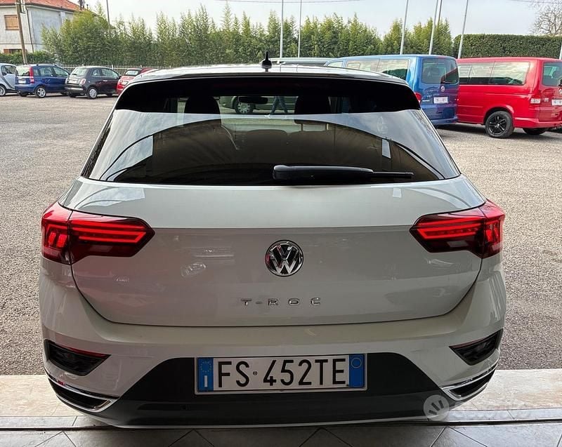 Usata VW T-Roc Style 116 CV (85 kW) 2018 Bianco SUV