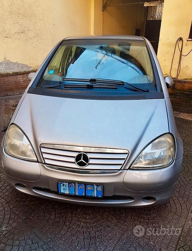 Usata Mercedes A170 Elegance 90 CV (66 kW) 2000 Grigio Berlina