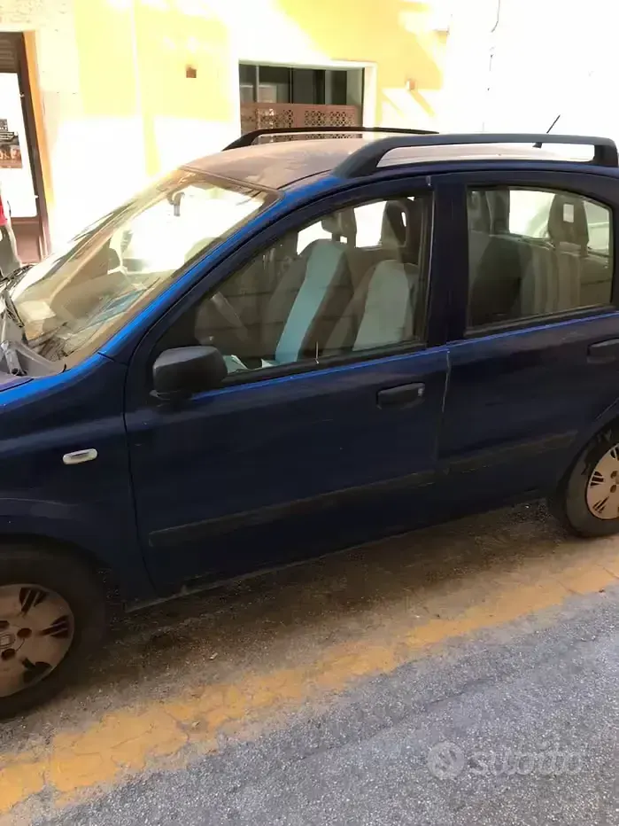 Usata Fiat Panda 60 CV (44 kW) 2008 Blu Utilitaria