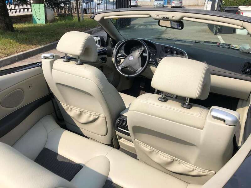 Usata Saab 9-3 Cabriolet Anniversary 150 CV (110 kW) 2007 Nero Cabrio