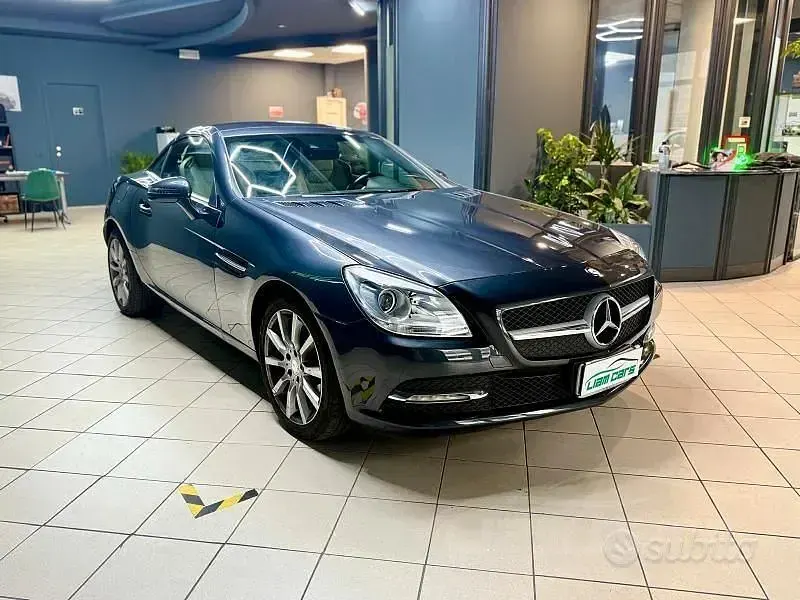 Usata Mercedes SLK200 AMG Edition 1 184 CV (135 kW) 2011 Grigio Cabrio