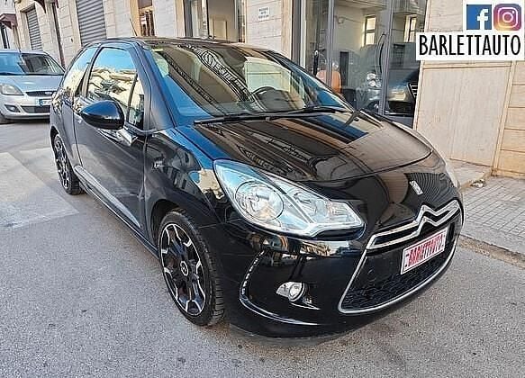 Usata Citroën DS3 70 CV (51 kW) 2015 Nero Coupé