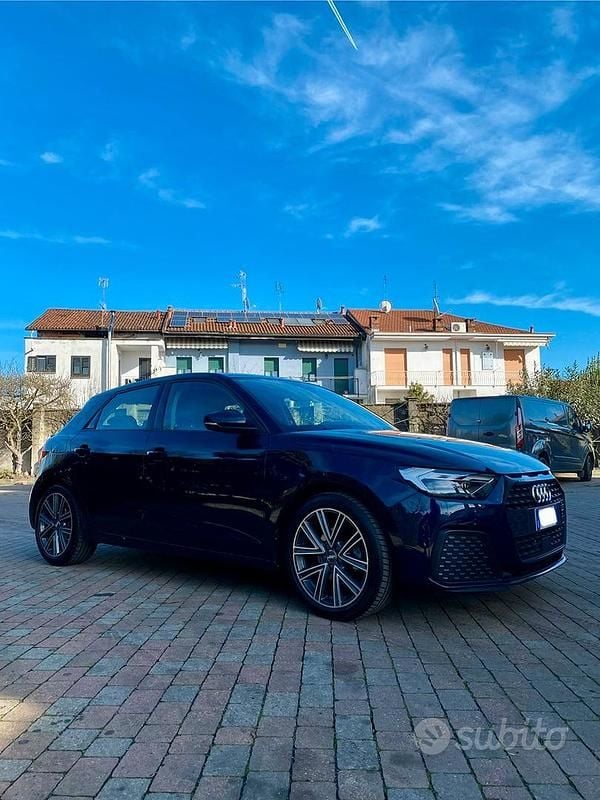 Usata Audi A1 Sportback Admired 116 CV (85 kW) 2019 Blu Utilitaria