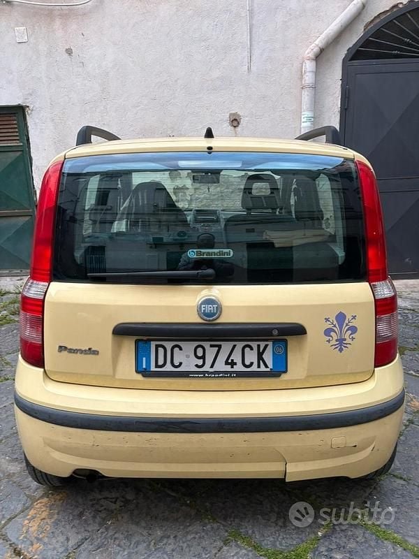 Usata Fiat Panda 60 CV (44 kW) 2007 Giallo Utilitaria