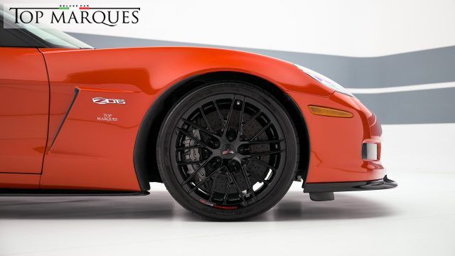 Usata Corvette Z06 513 CV (377 kW) 2011 Arancione metallizzato Utilitaria