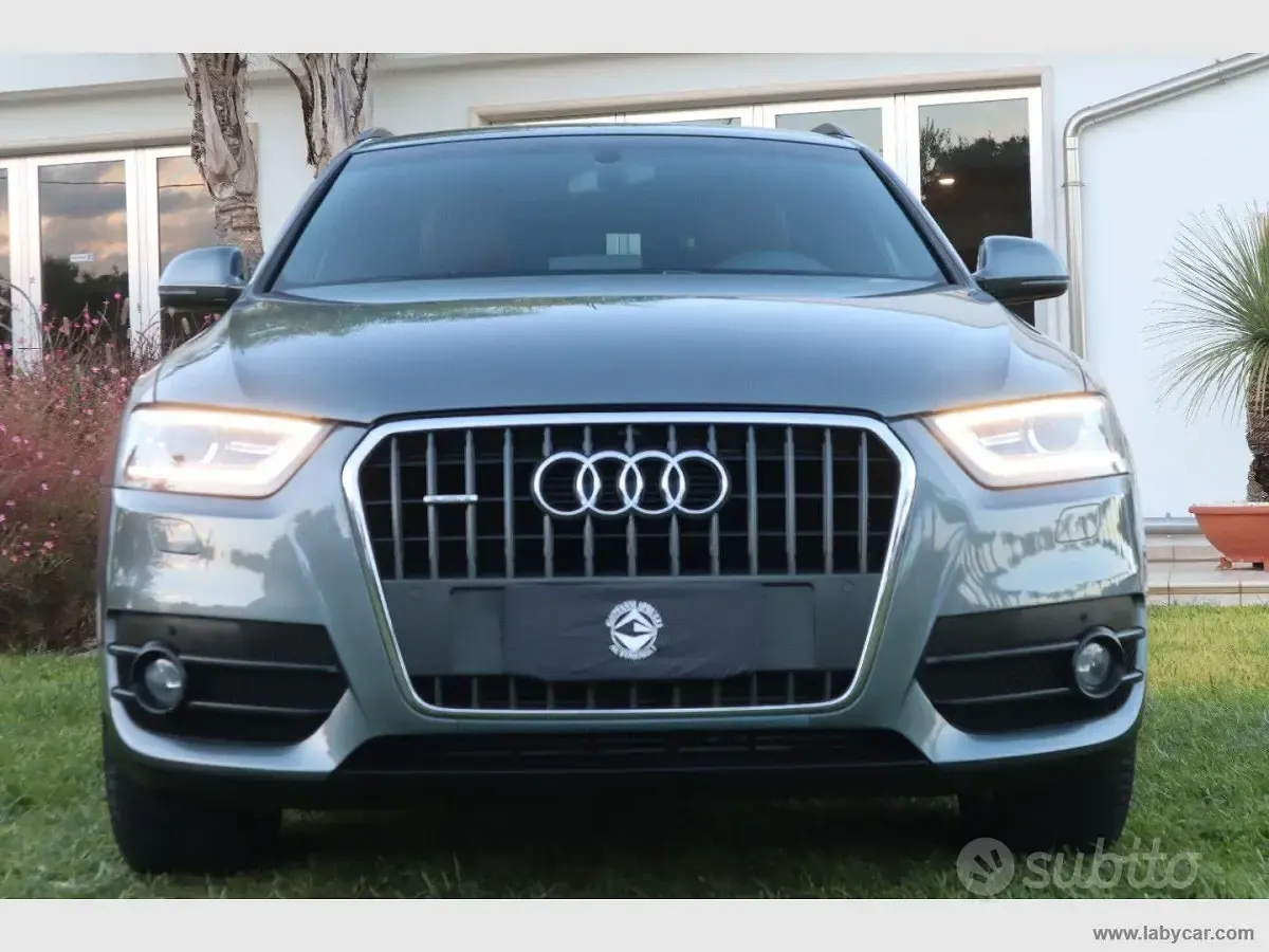 Usata Audi Q3 Advanced Plus 177 CV (130 kW) 2014 Grigio SUV