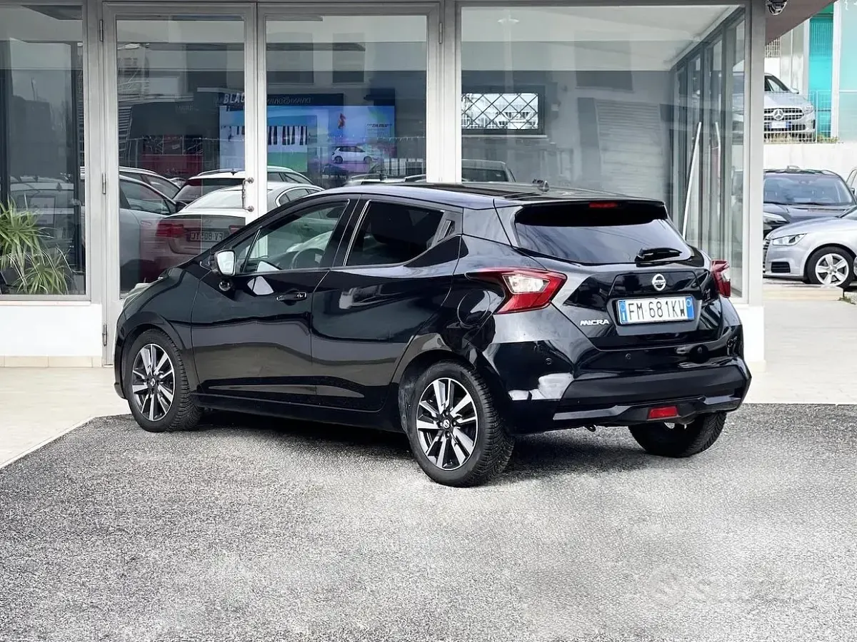 Usata Nissan Micra 90 CV (66 kW) 2018 Nero Utilitaria