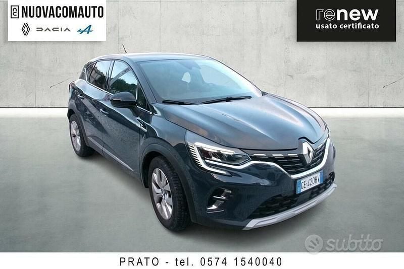 Usata Renault Captur Intens 159 CV (116 kW) 2021 Blu SUV