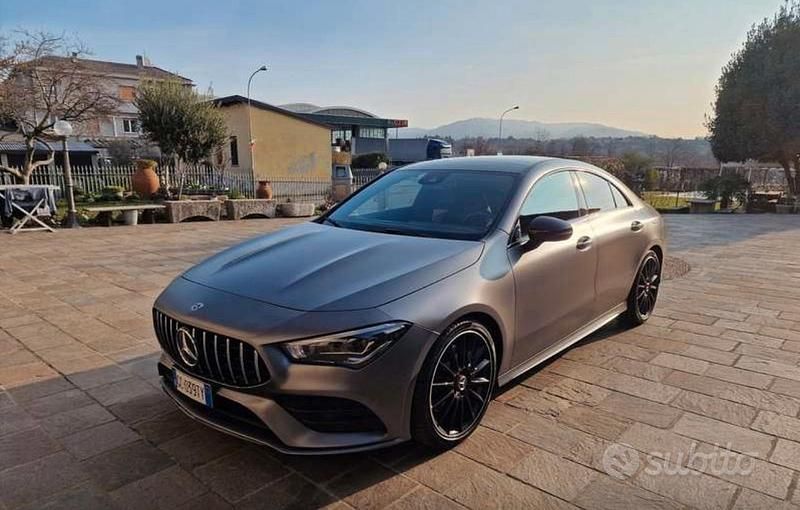 Usata Mercedes CLA250 230 CV (169 kW) 2020 Grigio Coupé