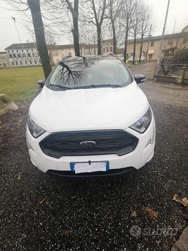 Usata Ford Ecosport ST-Line 125 CV (91 kW) 2020 Bianco SUV
