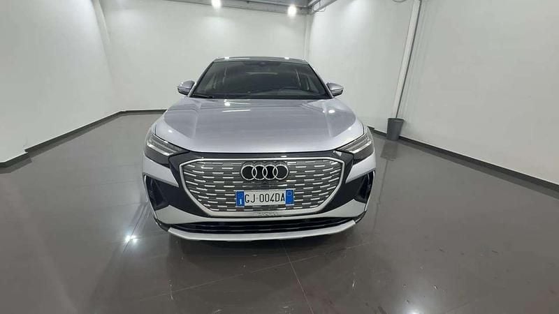 Usata Audi Q4 Sportback e-tron S-Line 69 kW (95 CV) 2022 Argento floret metallizzato SUV