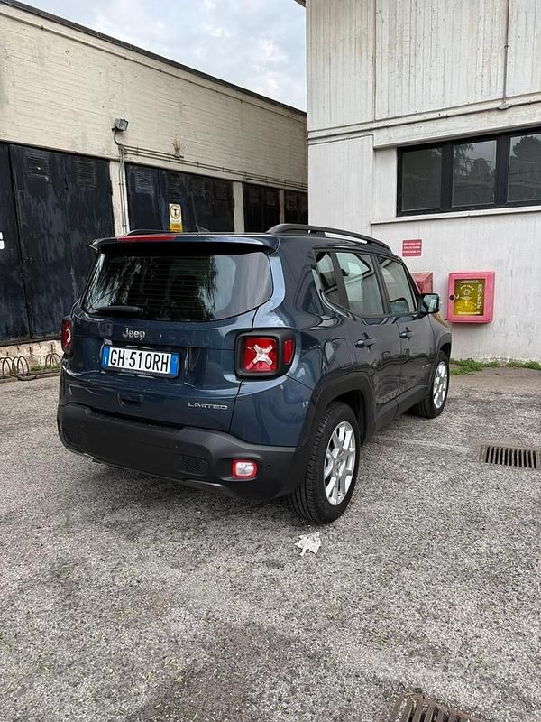 Usata Jeep Renegade Limited 130 CV (95 kW) 2022 Blu SUV