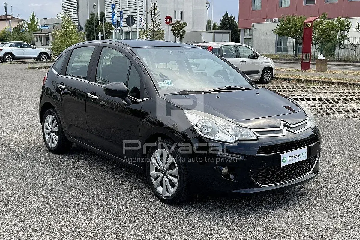Usata Citroën C3 Seduction 68 CV (50 kW) 2015 Nero Utilitaria