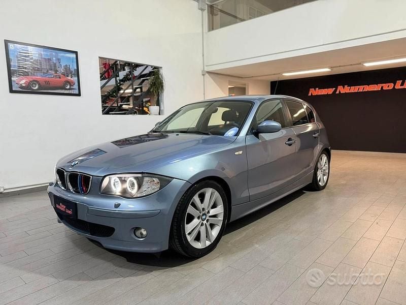 Usata BMW 120 163 CV (119 kW) 2006 Blu Utilitaria