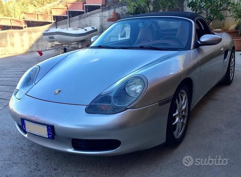 Usata Porsche Boxster 204 CV (150 kW) 1997 Grigio Cabrio