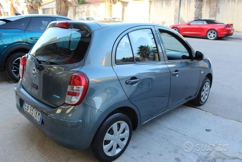 Usata Nissan Micra Comfort 80 CV (58 kW) 2011 Blu Utilitaria