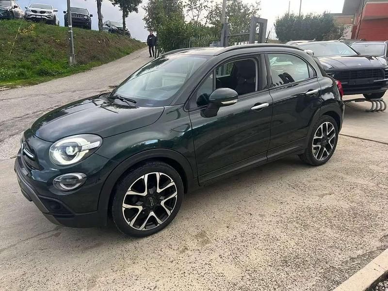 Usata Fiat 500X Cross 131 CV (96 kW) 2020 Verde SUV