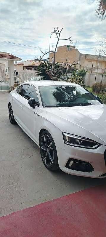 Usata Audi A5 Sportback S-Line 190 CV (139 kW) 2018 Bianco Utilitaria