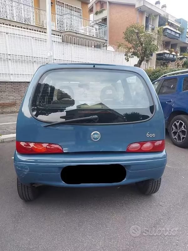 Usata Fiat 600 2006 Blu Utilitaria