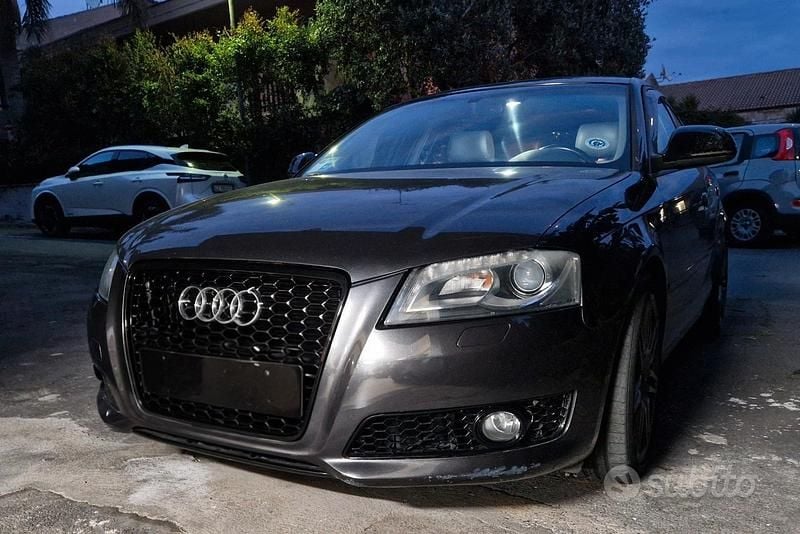 Usata Audi A3 S-Line 140 CV (102 kW) 2009 Grigio Utilitaria