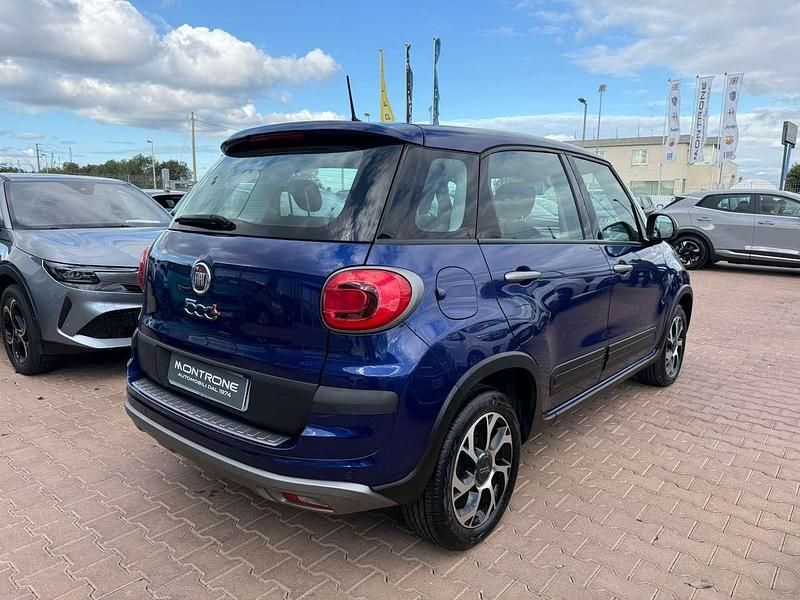 Usata Fiat 500L Cross 95 CV (69 kW) 2021 Blu/azzurro Monovolume