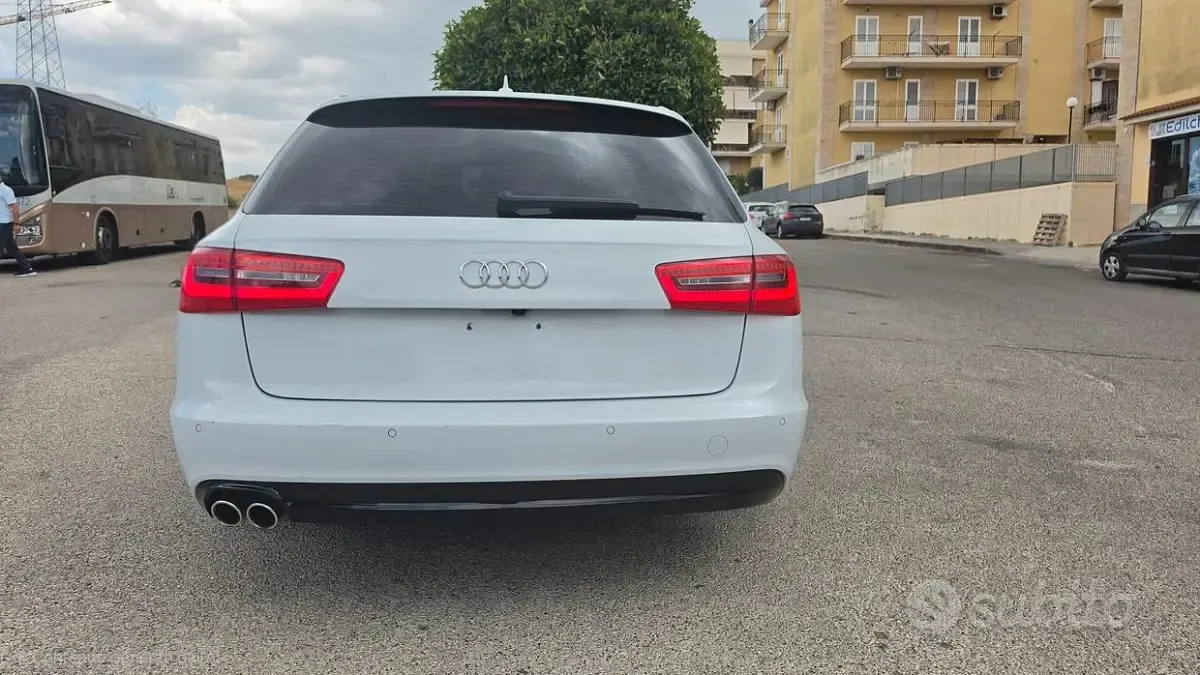 Usata Audi A6 190 CV (139 kW) 2015 Bianco Station wagon