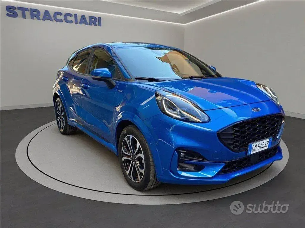 Usata Ford Puma ST-Line 125 CV (91 kW) 2023 Blu metallizzato SUV