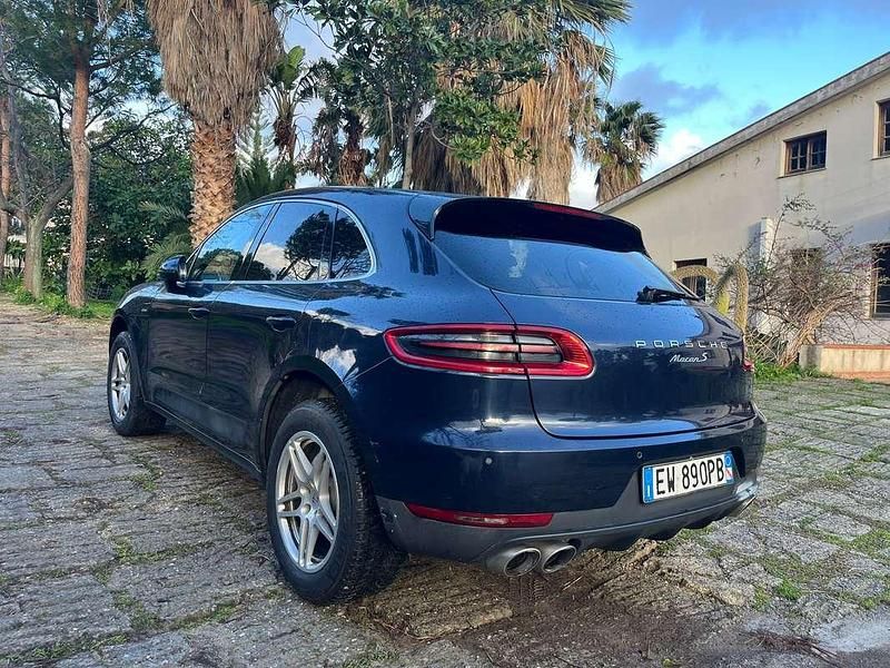 Usata Porsche Macan 250 CV (183 kW) 2014 Blu/azzurro SUV