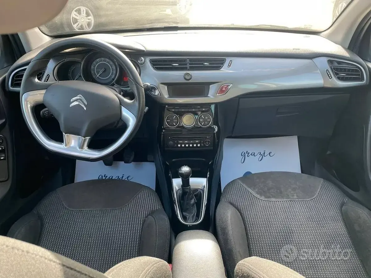 Usata Citroën C3 68 CV (50 kW) 2012 Grigio Berlina