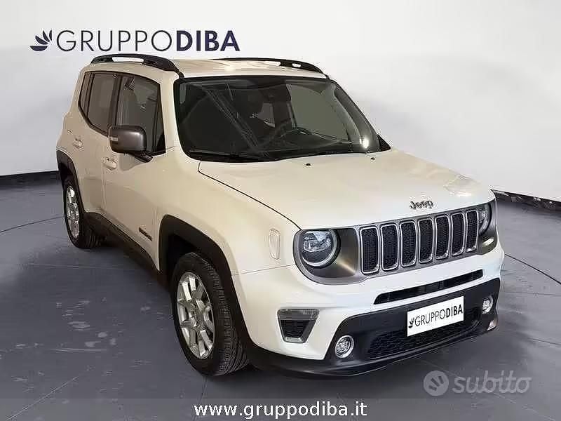 Usata Jeep Renegade Limited 131 CV (96 kW) 2021 Bianco SUV
