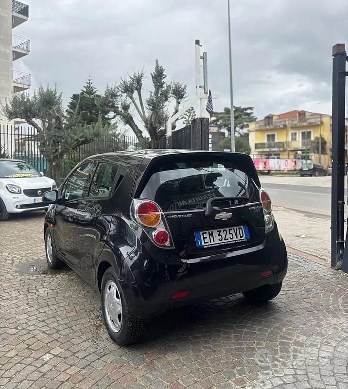 Usata Chevrolet Spark LS 68 CV (50 kW) 2012 Nero Utilitaria