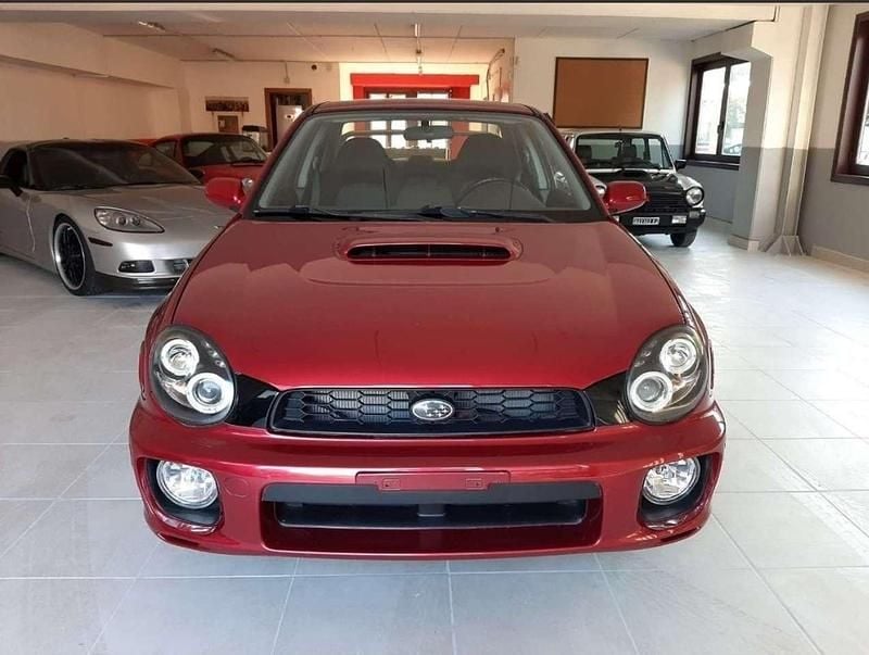 Usata Subaru Impreza 218 CV (160 kW) 2002 Rosso Berlina