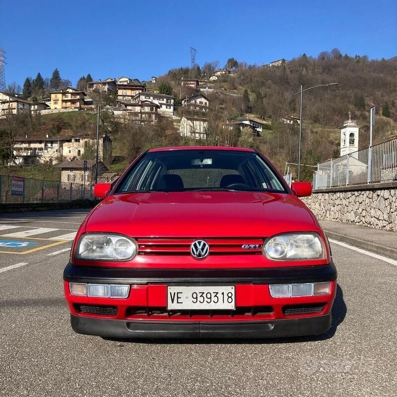 Usata VW Golf III GTI 116 CV (85 kW) 1992 Rosso Berlina