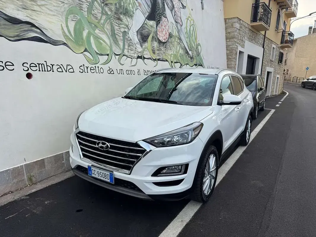 Usata Hyundai Tucson XPrime 116 CV (85 kW) 2019 Bianco SUV