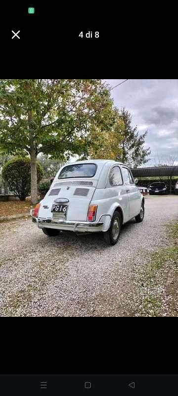 Usata Fiat 500 1970 Bianco Utilitaria