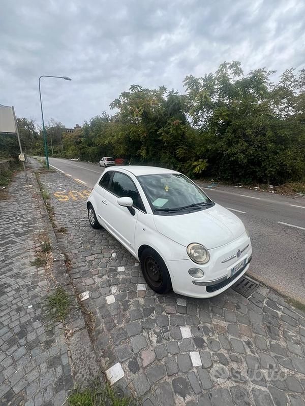 Usata Fiat 500 69 CV (50 kW) 2009 Bianco Utilitaria