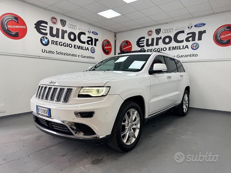 Usata Jeep Grand Cherokee Summit 250 CV (183 kW) 2015 Bianco SUV