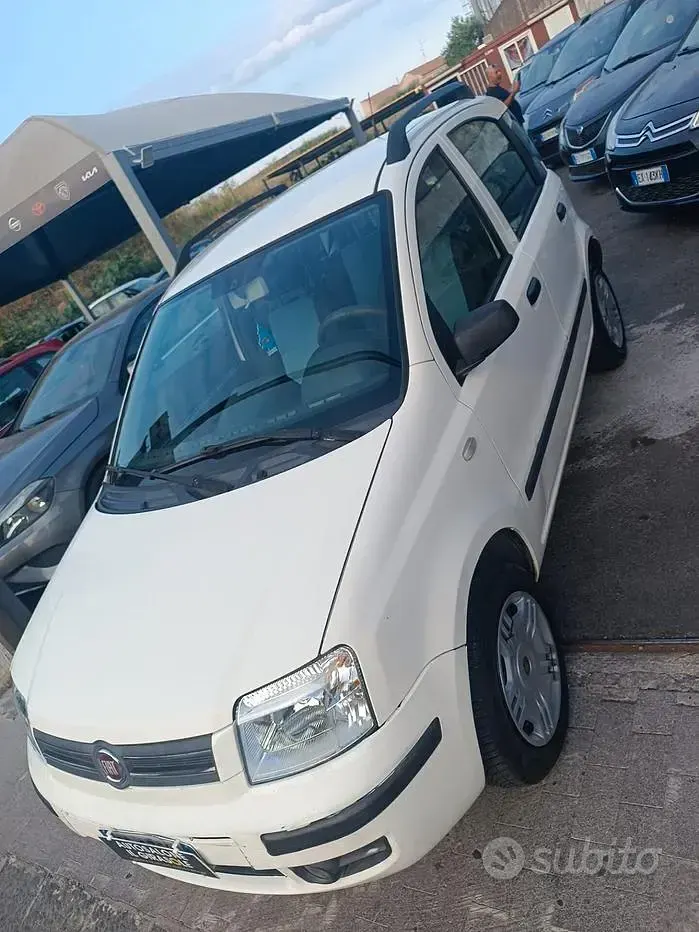 Usata Fiat Panda Dynamic 60 CV (44 kW) 2007 Bianco Utilitaria