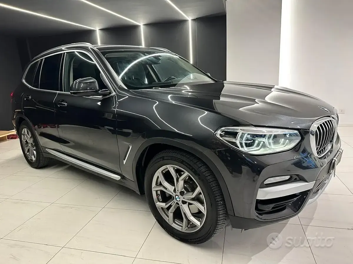 Usata BMW X3 xLine 190 CV (139 kW) 2018 Nero SUV