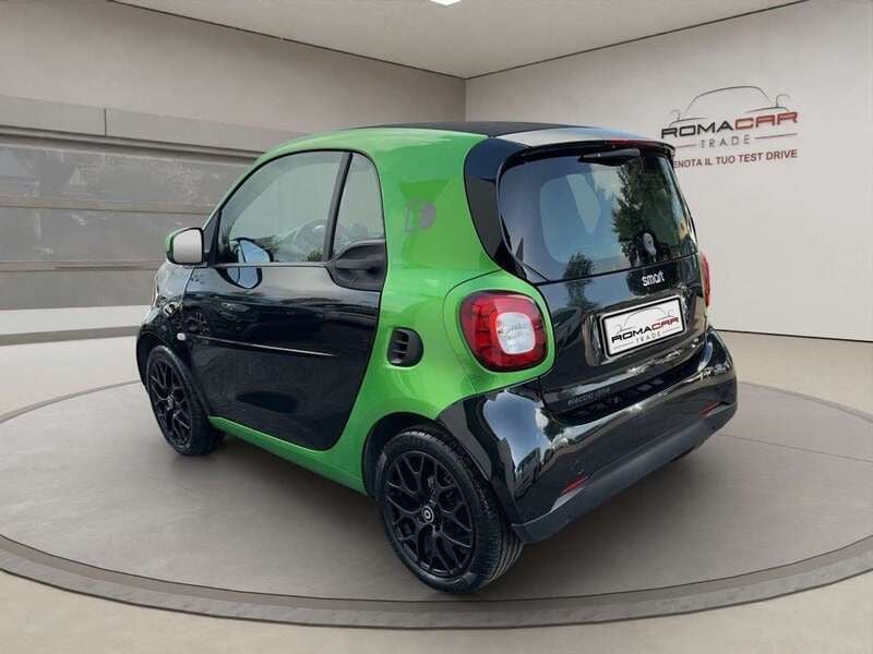 Usata Smart ForTwo Electric Drive Prime 55 kW (75 CV) 2017 Nero Utilitaria