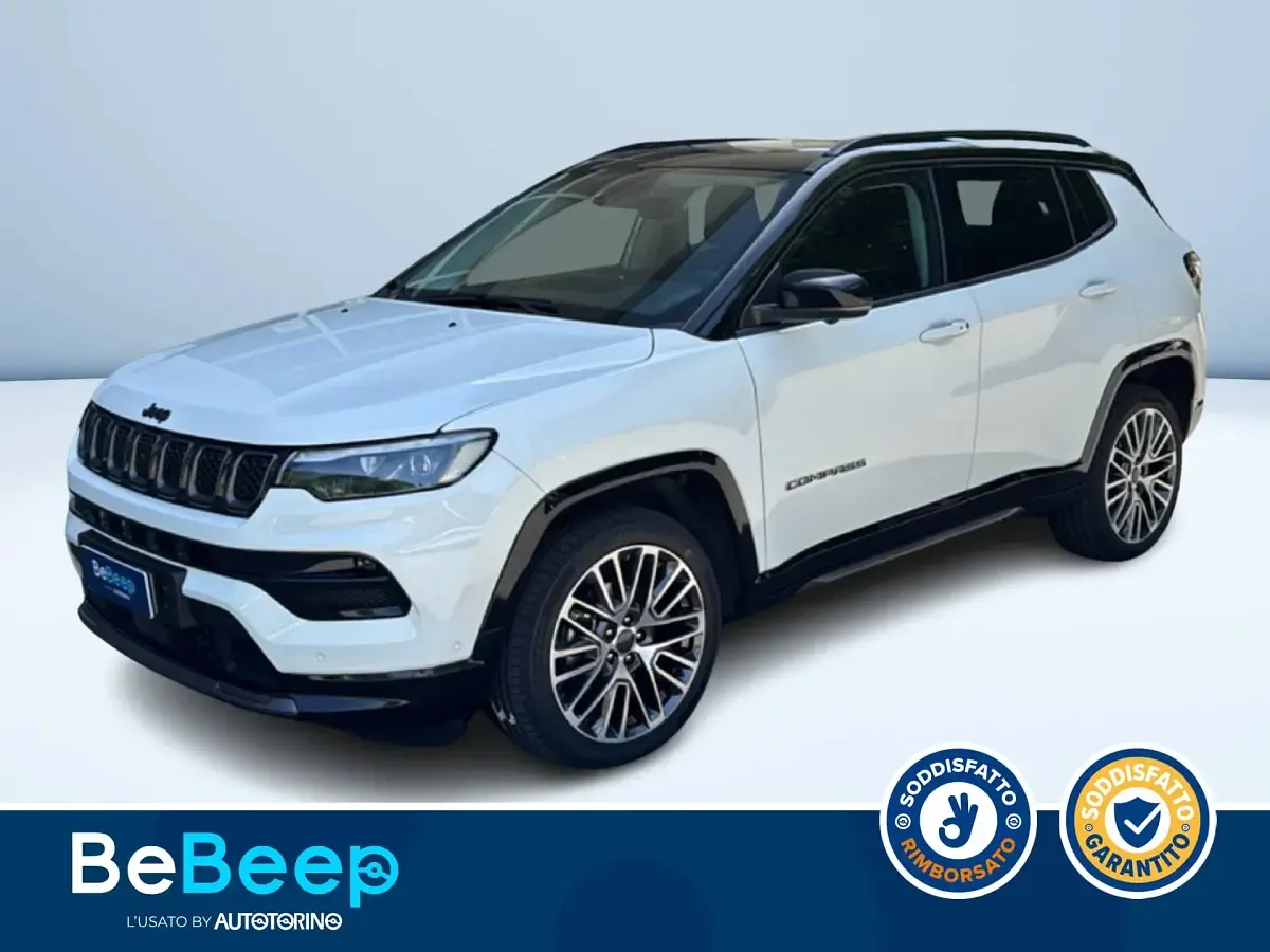Usata Jeep Compass Summit 130 CV (95 kW) 2024 Bianco pastello SUV