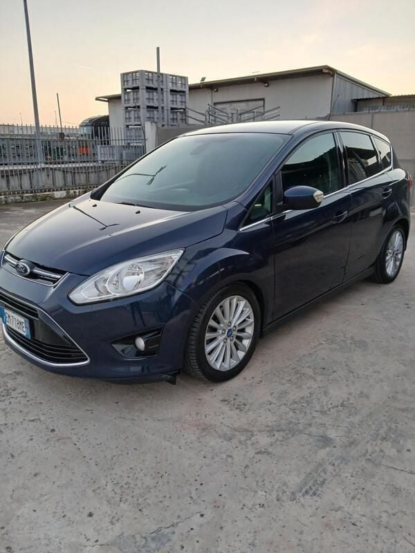 Usata Ford C-MAX Titanium 115 CV (84 kW) 2012 Blu Monovolume