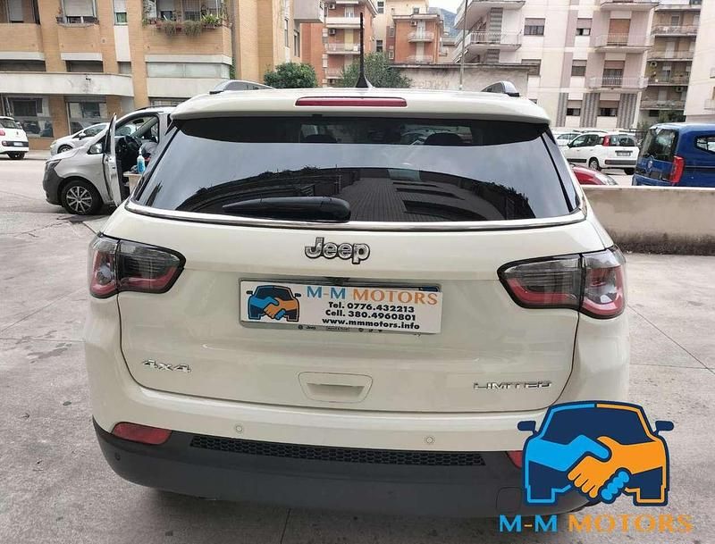 Usata Jeep Compass Limited 170 CV (125 kW) 2019 Bianco SUV