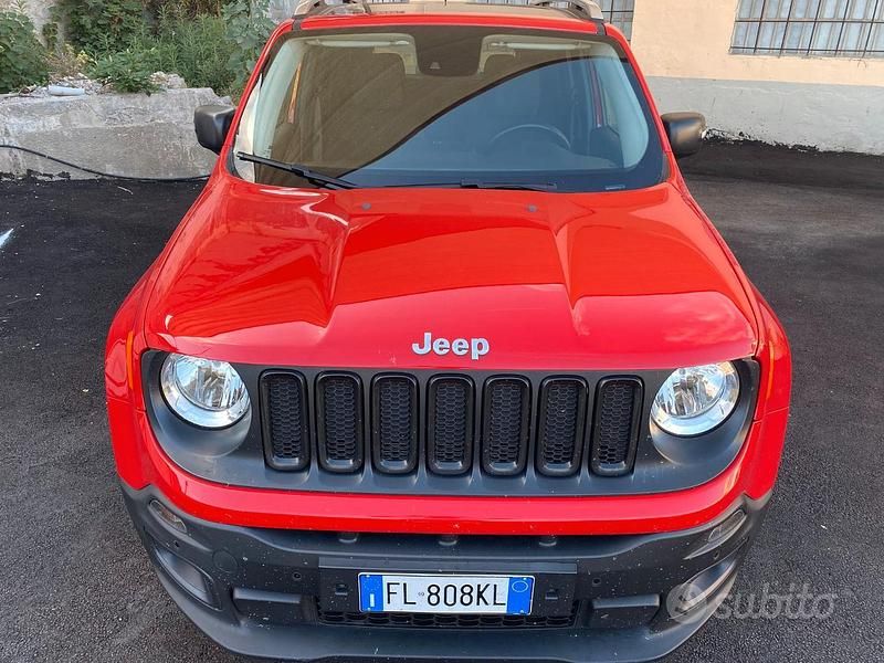 Usata Jeep Renegade 140 CV (102 kW) 2017 Rosso SUV