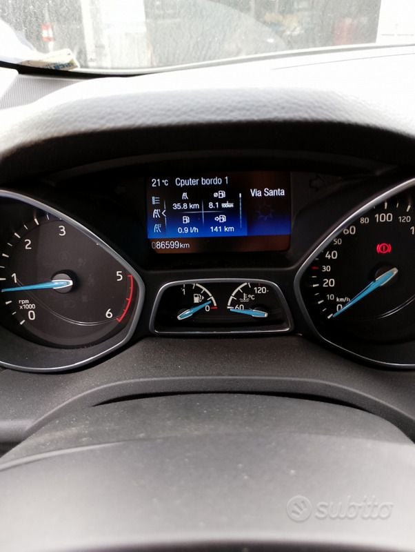 Bianco Usata 2018 Ford C-MAX Monovolume | 12.800 € (Buon prezzo) - Immagine 1/4