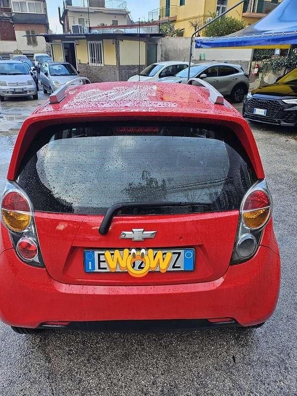 Usata Chevrolet Spark LS 68 CV (50 kW) 2011 Rosso Utilitaria