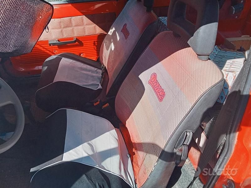 Usata Fiat Panda 1990 Rosso Utilitaria