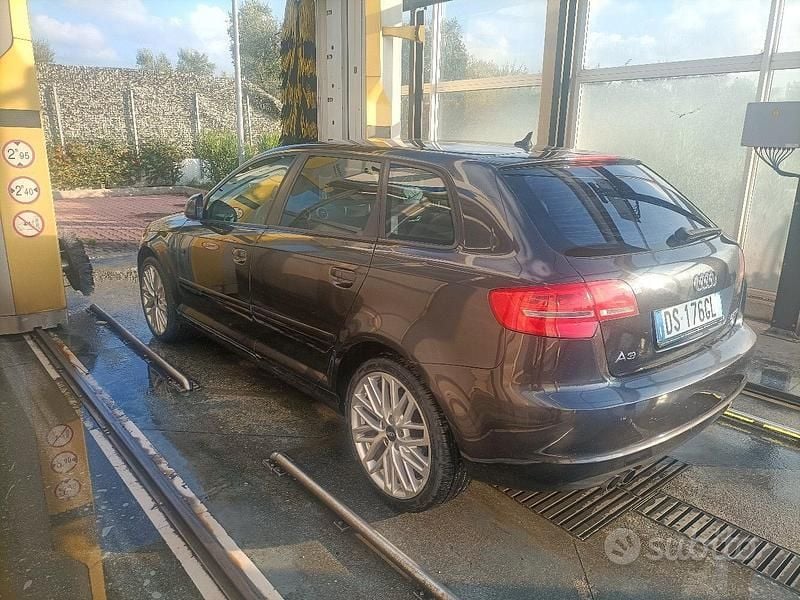 Usata Audi A3 Sport 140 CV (102 kW) 2009 Nero Utilitaria
