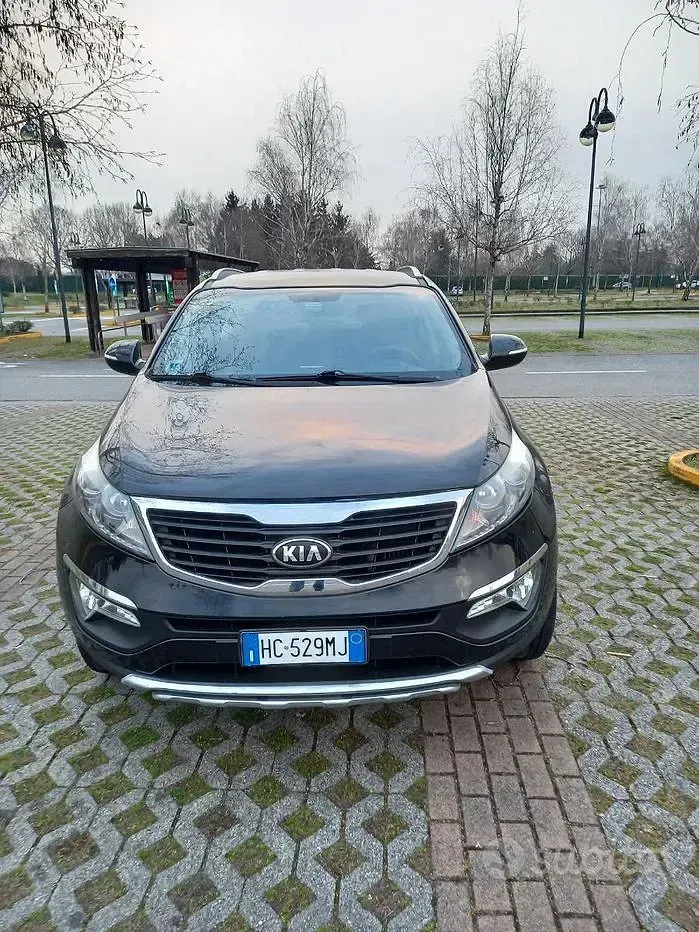 Usata Kia Sportage 116 CV (85 kW) 2013 Nero SUV