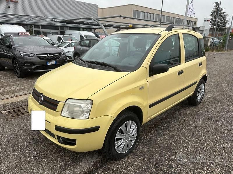 Usata Fiat Panda Dynamic 60 CV (44 kW) 2008 Giallo Utilitaria
